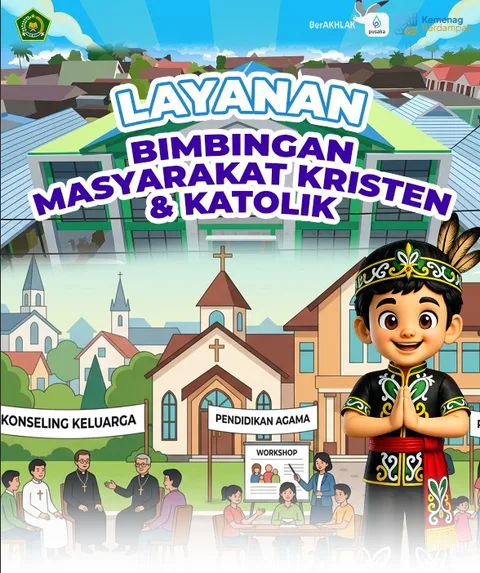 Banner Layanan Bimbingan Masyarakat Kristen & Katolik